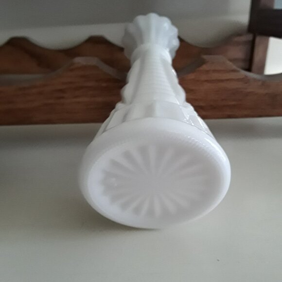 Eden Prairie Floral Arrangement and Milk Glass Bud Vase - Picture 8 of 8